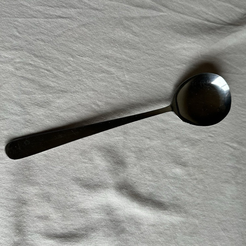 Vintage Halco Stainless Steel  11"  Oversized Salad/Serving Spoon‎ JAPAN